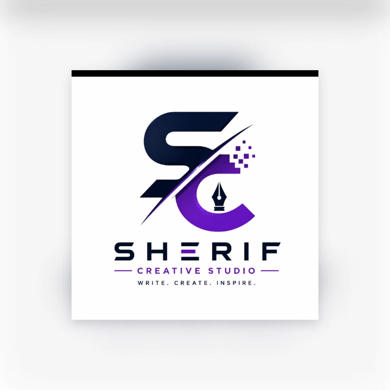 Sherif creative studio logo