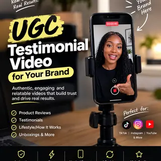 Authentic UGC Testimonial Video for Your Brand