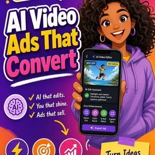 AI UGC Video Ads for TikTok, Instagram & Facebook